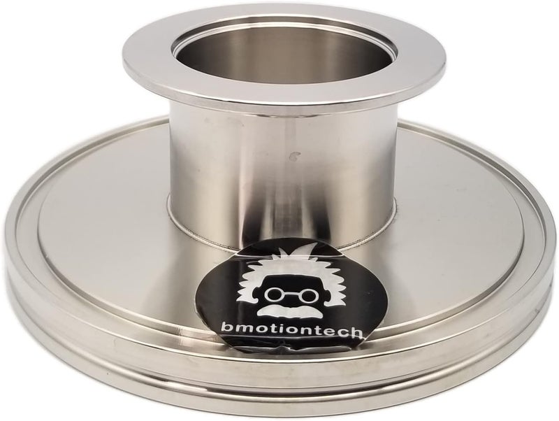 BROWNIAN MOTION TECHNOLOGY ISO100 KF reducer ISO-K 100 flange to KF50 flange straight reducer converter adapter - Image 1